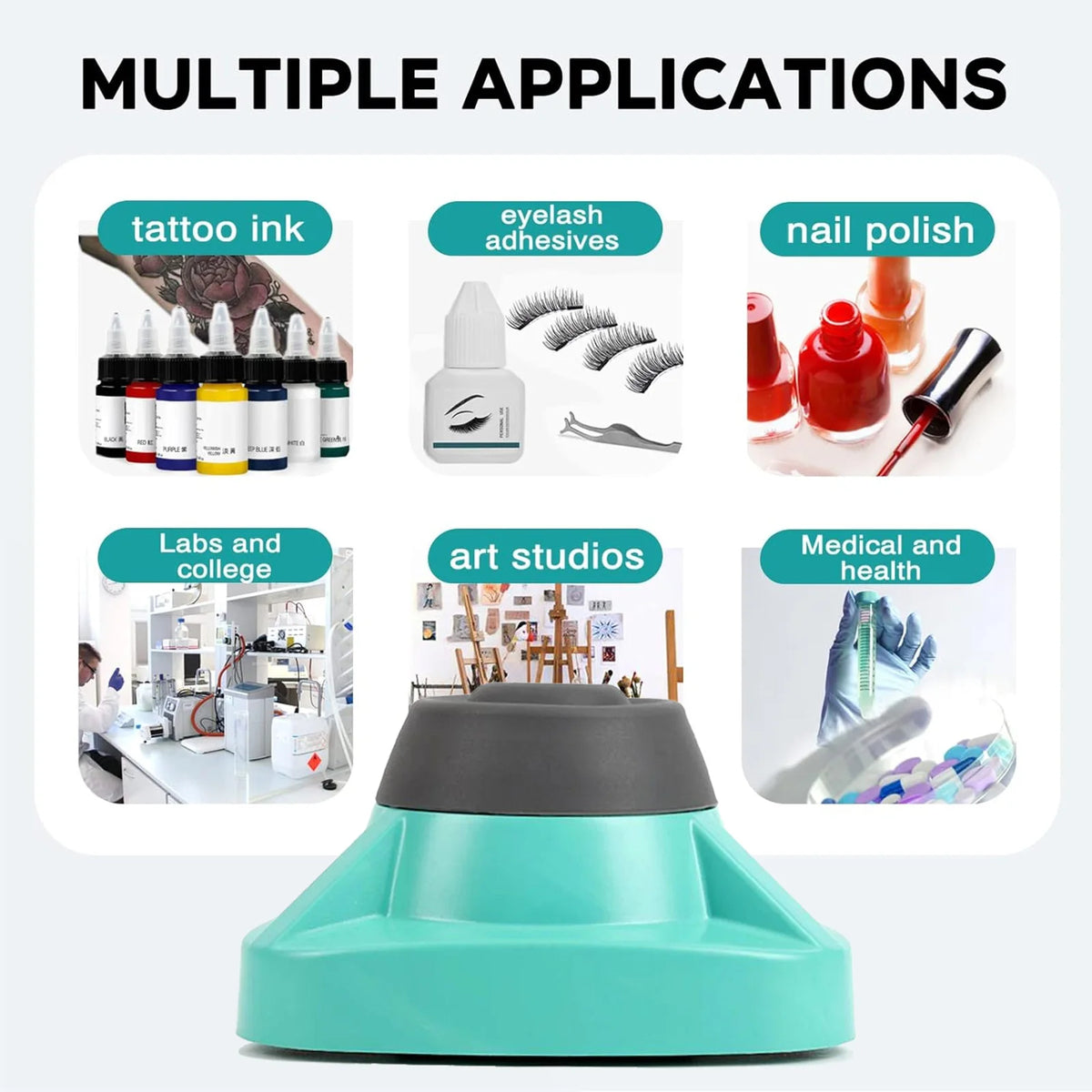 Mini Vortex Mixer 10000RPM Tattoo Ink &ndash; High-Speed Mixing