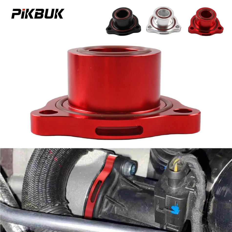 PIKBUK Atmospheric Diverter Valve Spacer For Audi A3 8V A4 B9 Q5 TT For VW For Golf MK7/7.5 GTI/R Aluminium by InterCyprus Trading Ltd