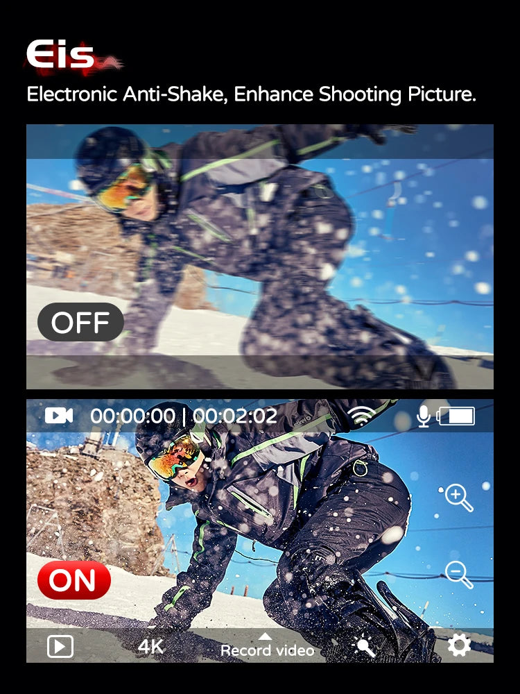 SJCAM C100 Plus Mini Thumb Camera &ndash; 4K Ultra High Definition Recording