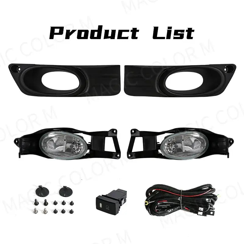 For Honda Fit / Jazz Shuttle 2011 2012 2013 2014 2015 2016 Fog Light Halogen Car Front Bumper Lamp Daytime Running Light DRL 12V by InterCyprus Trading Ltd