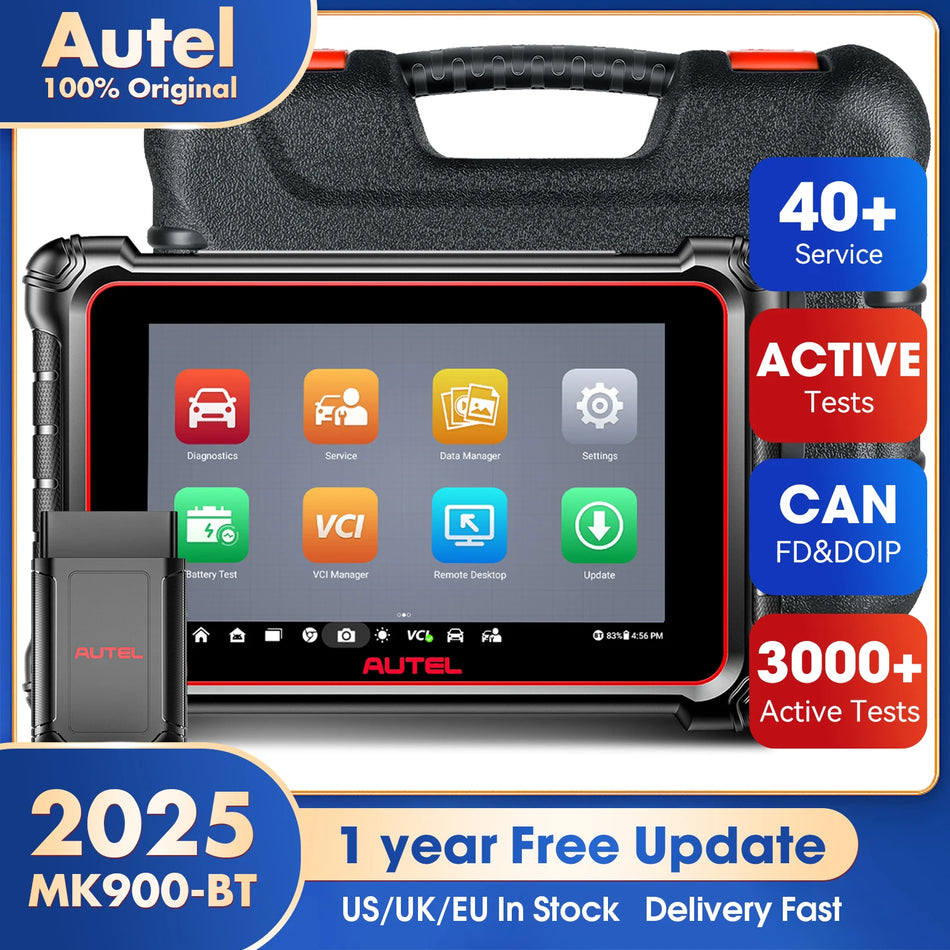 Autel MaxiCOM MK900BT &ndash; Bidirectional Diagnostic CAN DOIP UNITED KINGDOM