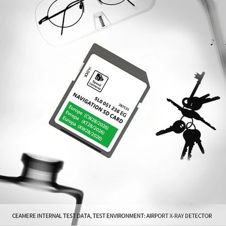 Skoda Octavia Fabia Yeti Kodiaq SD Card 2026 &ndash; Europe Map