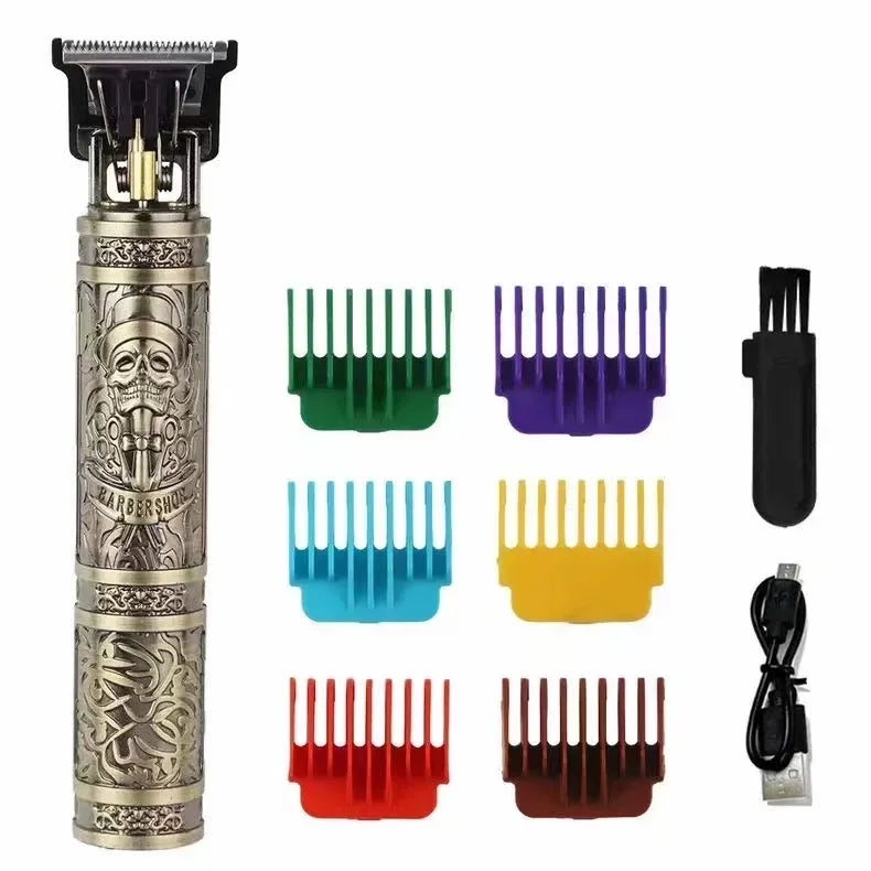 Brangdy T9 Electric Hair Clipper for Men Skull-nobox