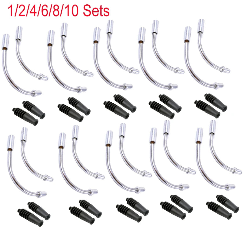 V Brake Noodle And Boot Set &ndash; Durable Steel Cable Protection