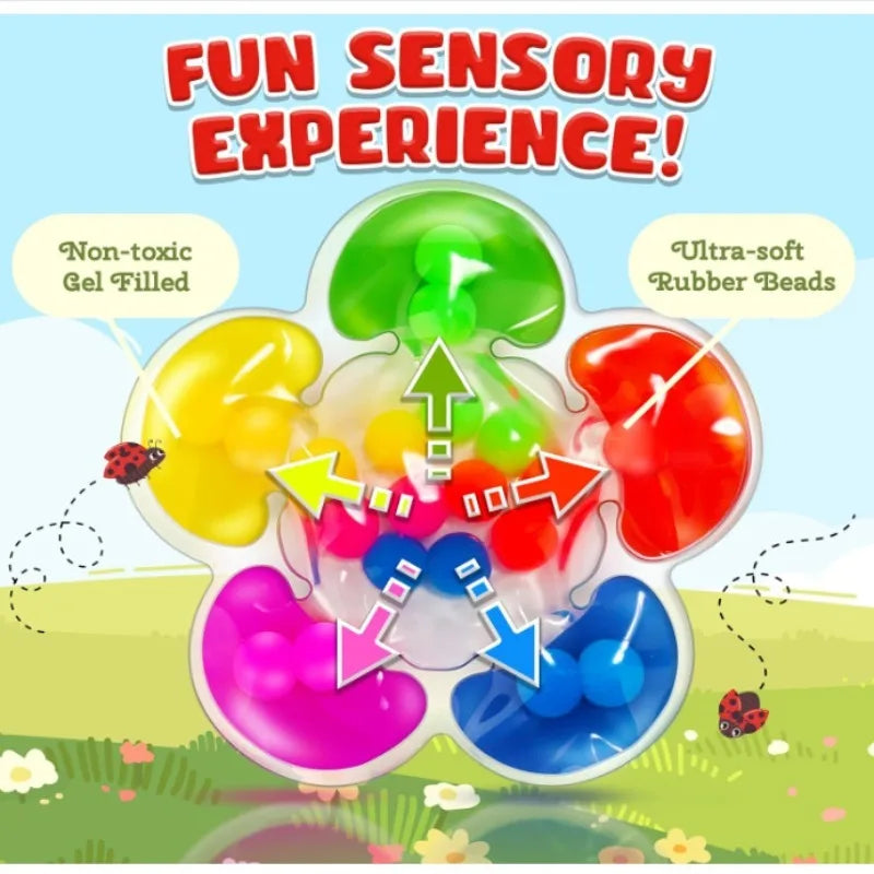 5-Color Sorting Sensory Toy &ndash; Engaging Fine Motor Skills Development