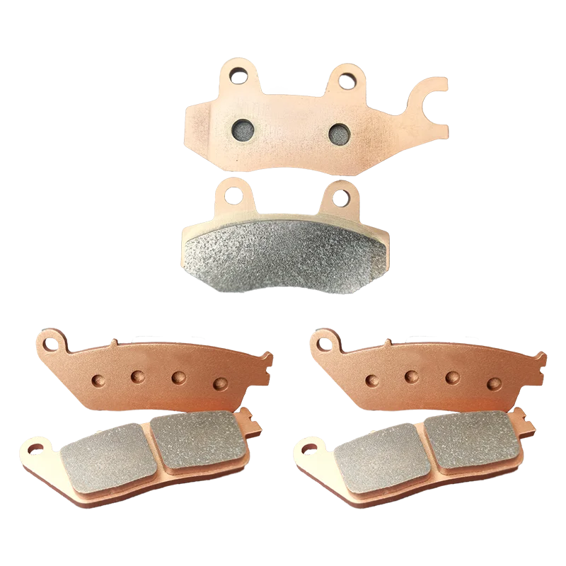 Copper Sintering Brake Pads &ndash; High Temp Resistance 850C All 3 pair