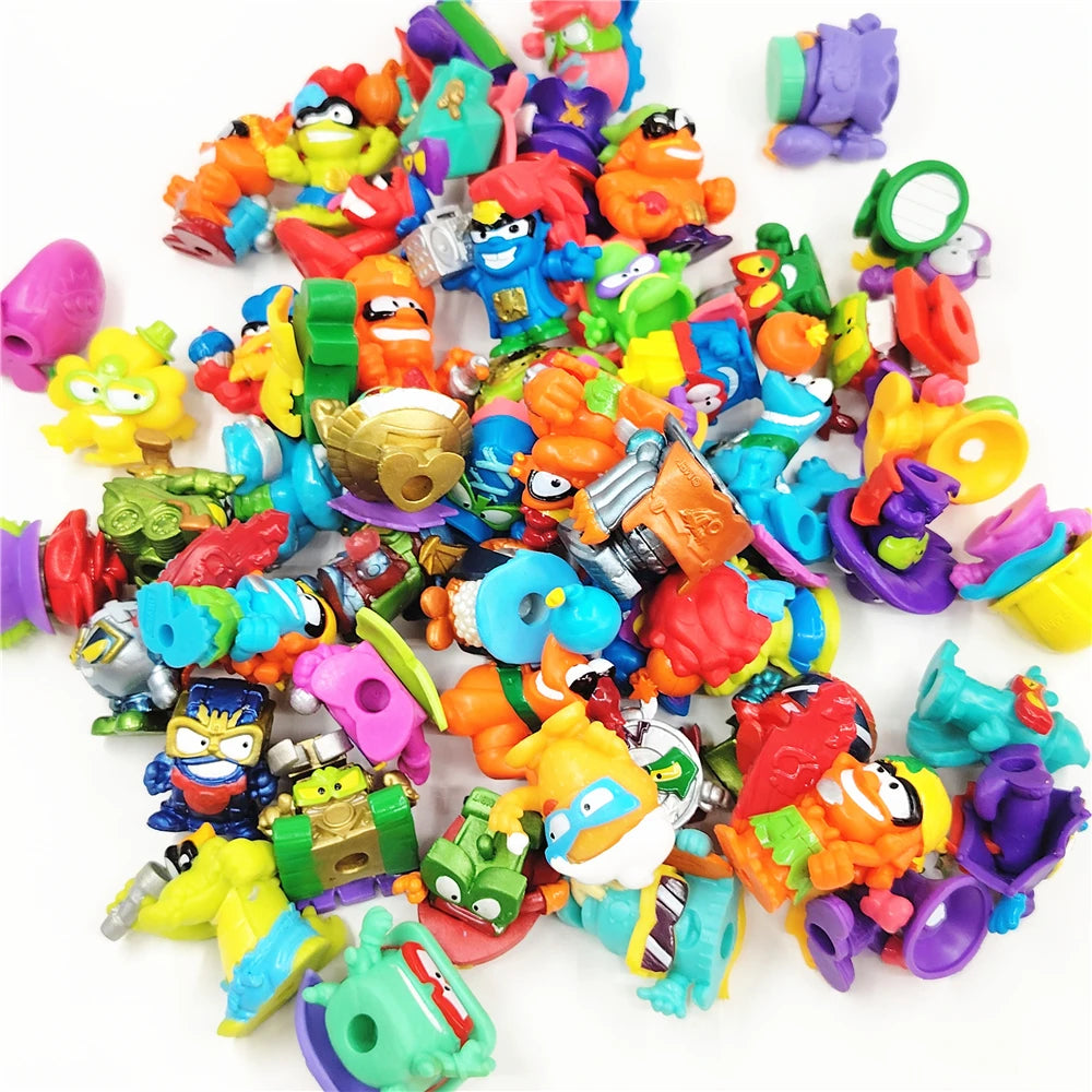 15Pcs SuperThings SuperZings 3CM Action Figures - Mini Set Randomly 30pcs