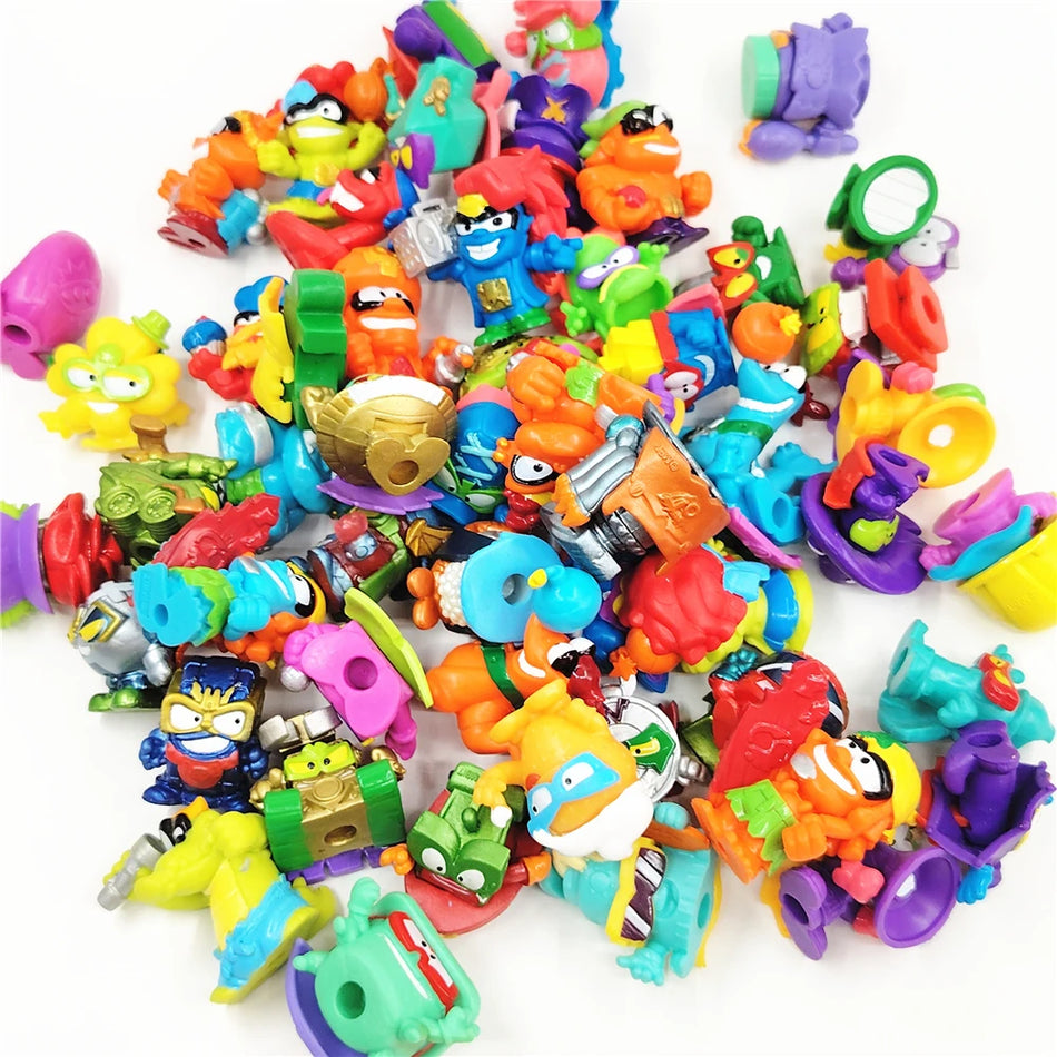 15Pcs SuperThings SuperZings 3CM Action Figures - Mini Set Randomly 30pcs