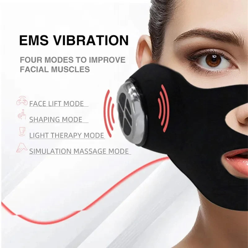 NEW EMS Facial Lifting Mask &ndash; Microcurrent Beauty Device