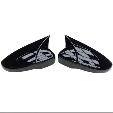 for Scirocco PASSAT Beetle 2009-2018 Black Door Side Wing Rearview Mirror Ox Horn Cover Cap Car Accessories by InterCyprus Trading Ltd