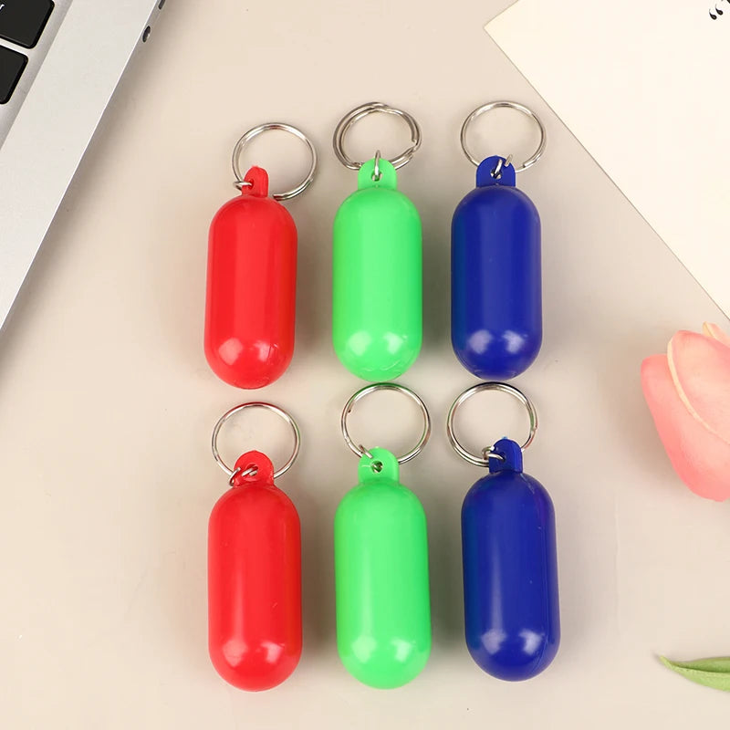 2Pcs Boat Kayak Floating Keyring Buoyant Sailing Boat Float Canal Keychain For Boating Fishing Kayaking Rafting Surfing