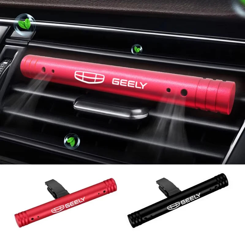 Ароматерапевтичен клип за парфюм за автомобил Geely с вентилация ABS Черен