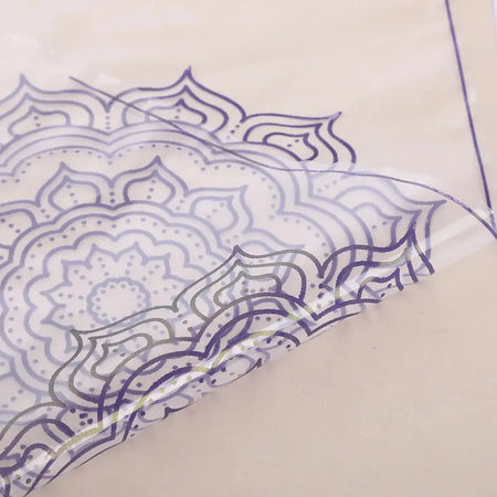 100 Pack Clear Pattern Tattoo Transfer Paper Stencil Film