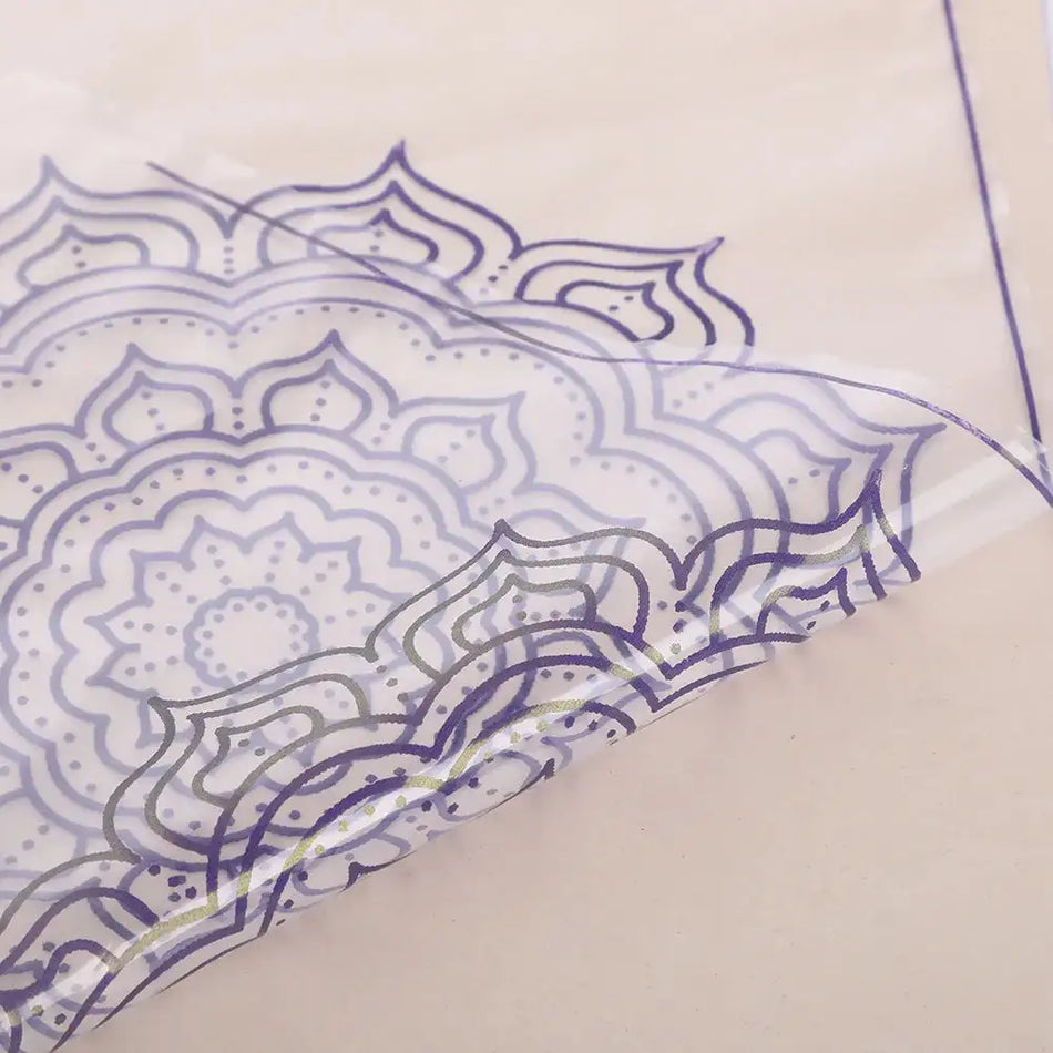 100 Pack Clear Pattern Tattoo Transfer Paper Stencil Film