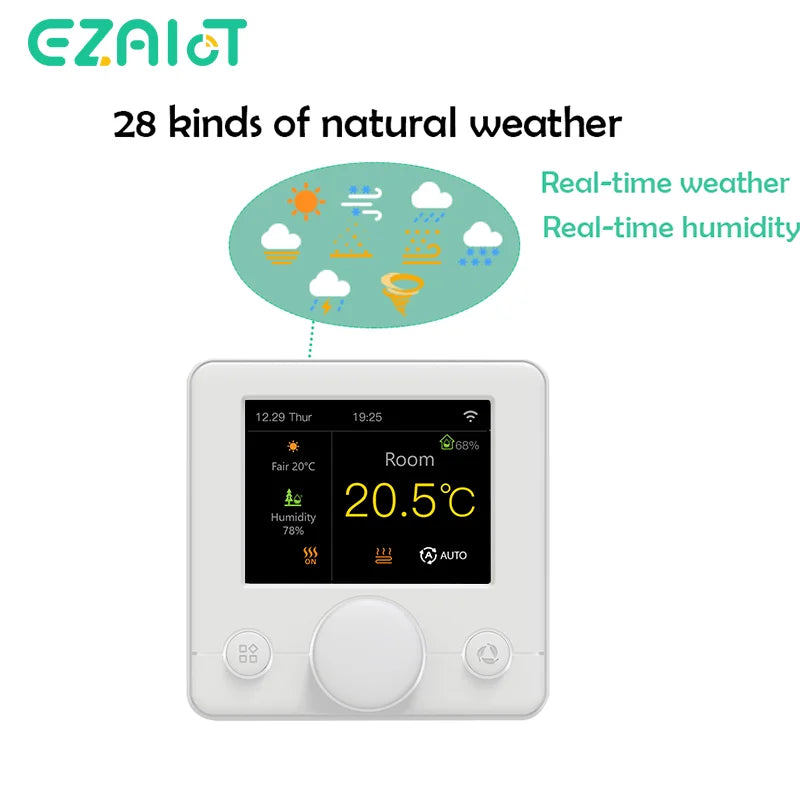 R7C.716 Smart Digital Thermostat &ndash; Alexa Google Home Ready