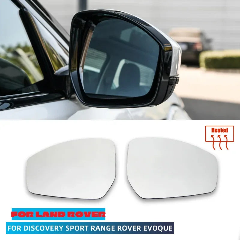 Vidro do Espelho Retrovisor Traseiro Esquerdo Direito Para Evoque LR048360