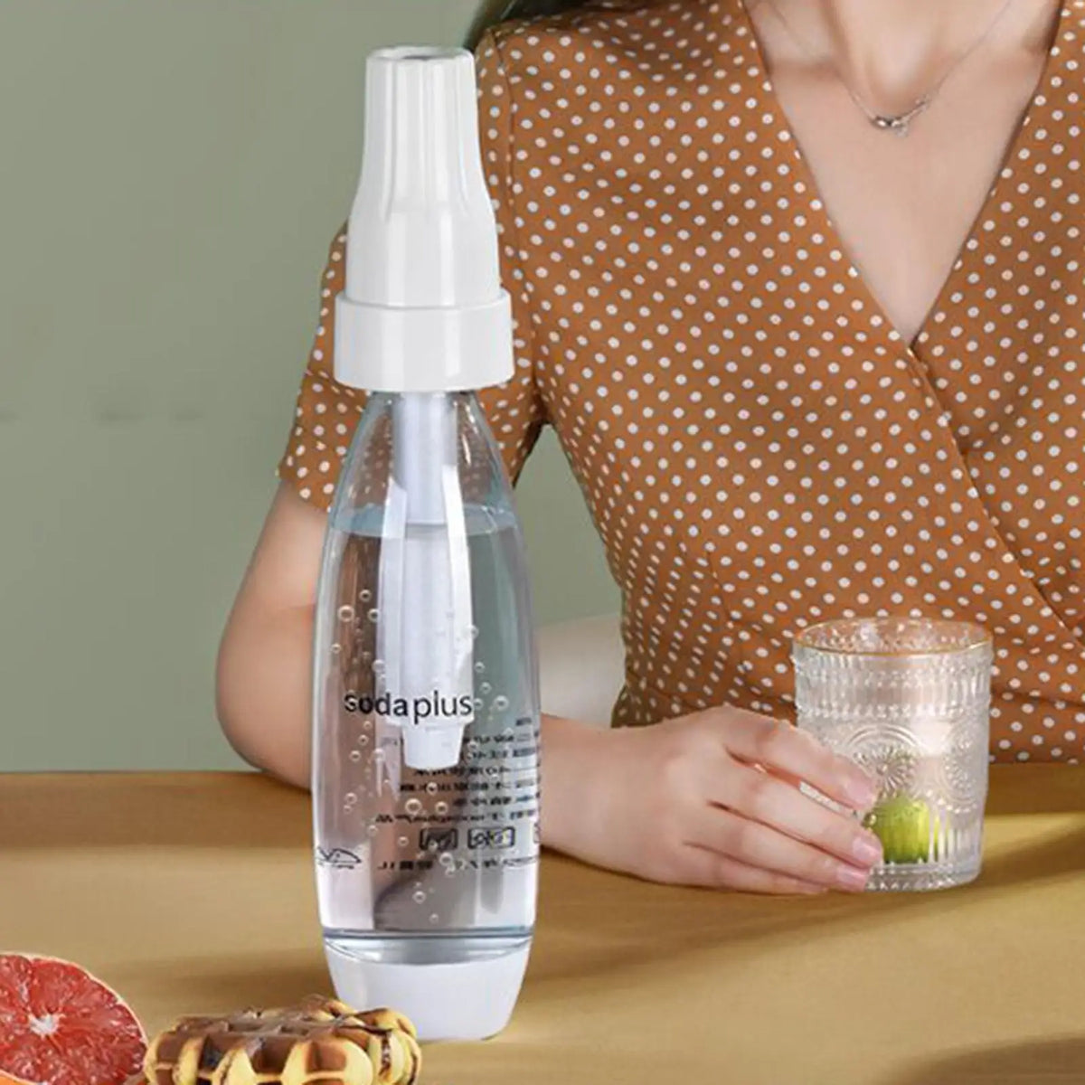 1000ml Portable Soda Sparkling Water Maker - Eco Friendly