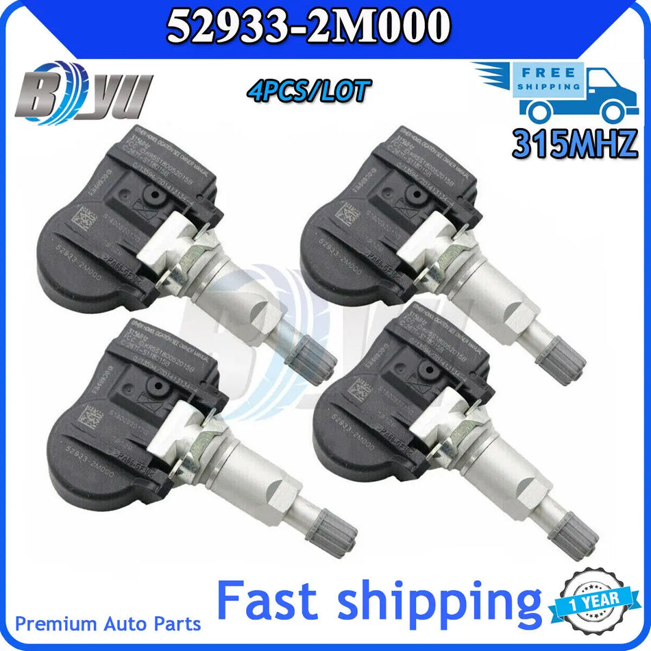 TPMS padangų slėgio stebėjimo jutiklis Hyundai Accent 315MHz suderinamas pakeitimas visiškai naujas