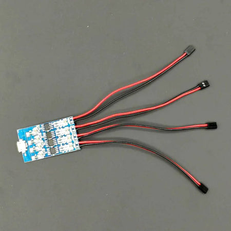 ZMR 1S Rechargeable Wireless Navigation Light with 4 Flicker Modes for RC Models Charge board