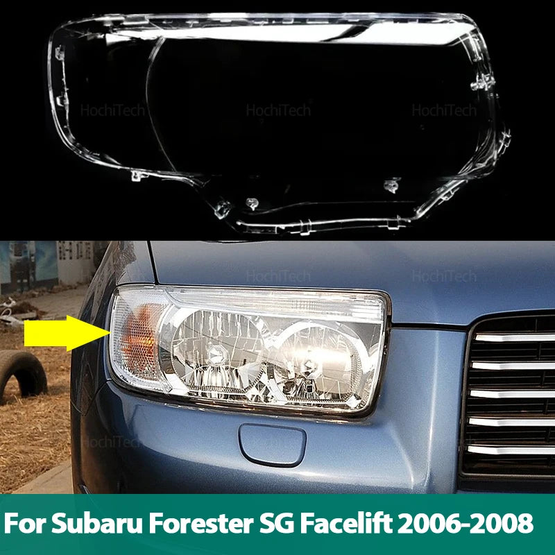 Διαφανείς Καλύμματα Φώτων Προβολής Για Subaru Forester SG 2006-2008