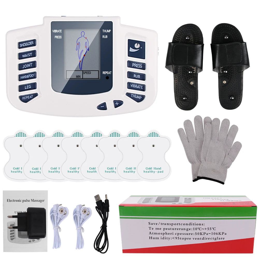 EMS Tens Massage Unit - Full Body Electrical Muscle Therapy