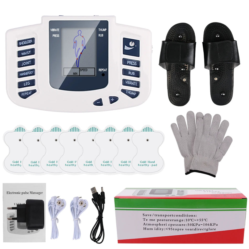 EMS Tens Massage Unit - Full Body Electrical Muscle Therapy