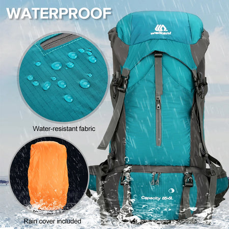 70L Mountaineering Bag &ndash; Waterproof With Pockets System