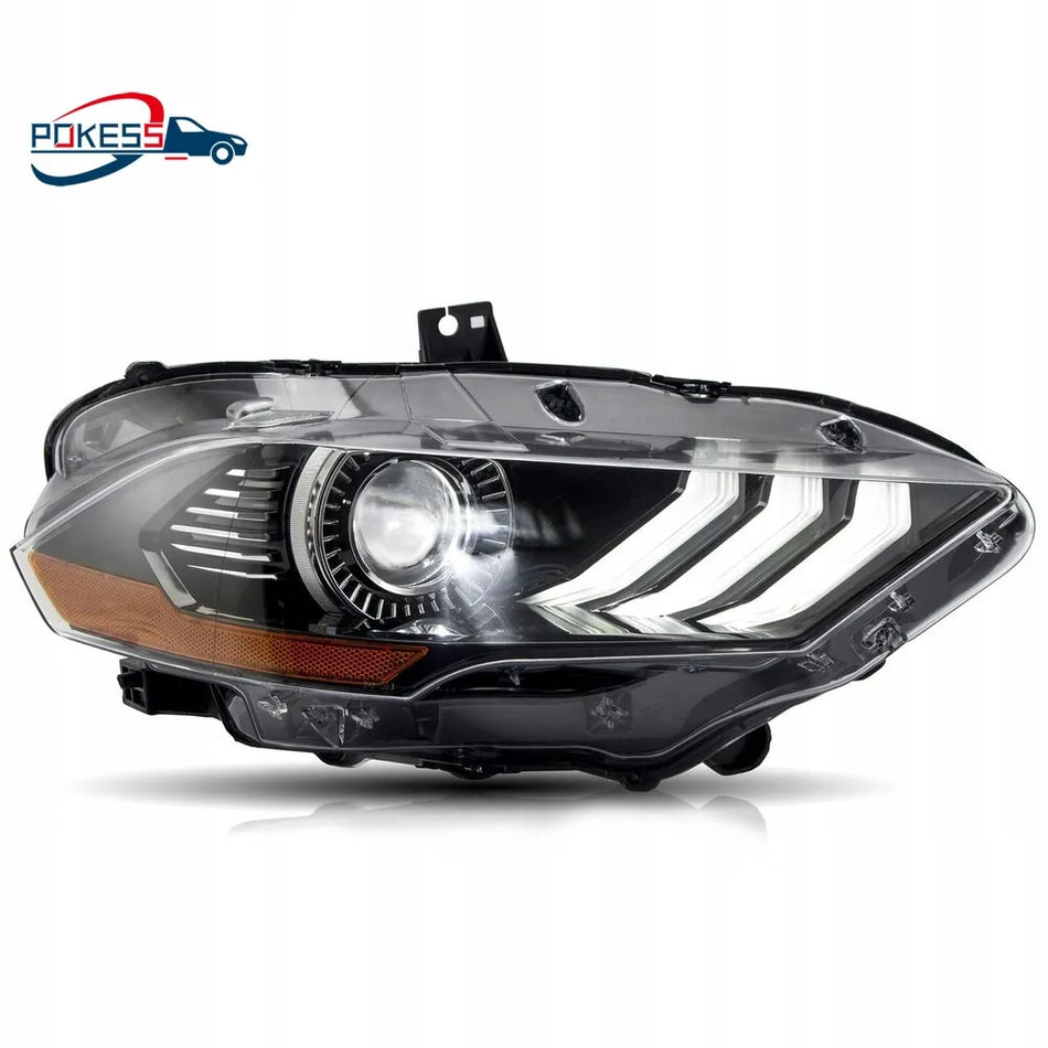 Headlight Assembly with Full LED Projector for Ford Mustang