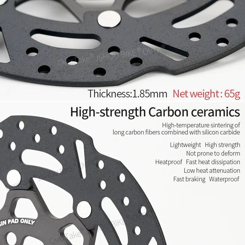 LVZHUN Carbon-Ceramic Brake Discs &ndash; Ultra-light For Shimano