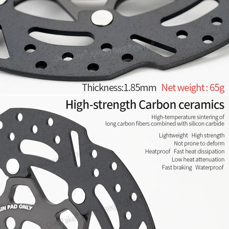 LVZHUN Carbon-Ceramic Brake Discs &ndash; Ultra-light For Shimano