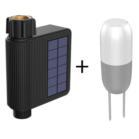 Smart WiFi Solar Watering Timer With Soil Sensor / CHINA