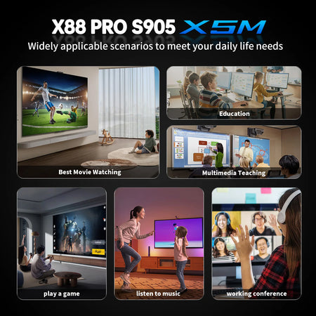 X88 PRO S905X5M &ndash; Android 14 Quad Core With HDR 8K Ultra