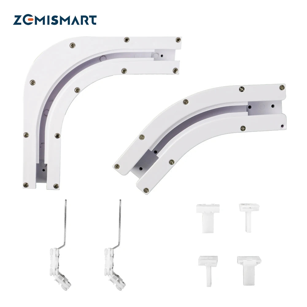 Zemismart Corner Curtain &amp; Blind ARC Track for ZM79 Motor