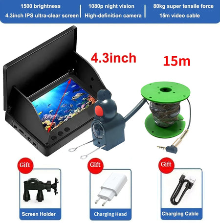 ZS032 - Underwater 220 Degree Night Vision Fishing Camera 15m