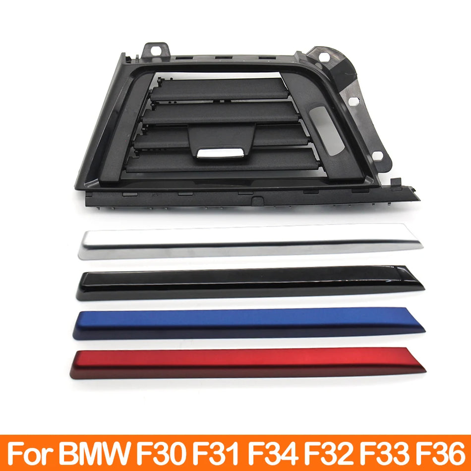 BMW 3/4 Series Dash AC Vent Outlet Grill Cover Panel, LHD, PC and ABS