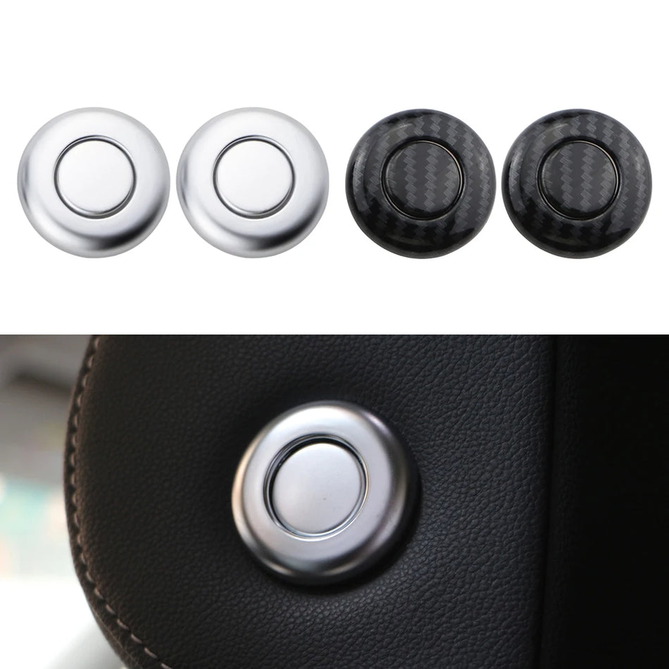 Pokrov za podešavanje naslona prednjih sjedala VW T-Roc od nehrđajućeg čelika, 4 kom.