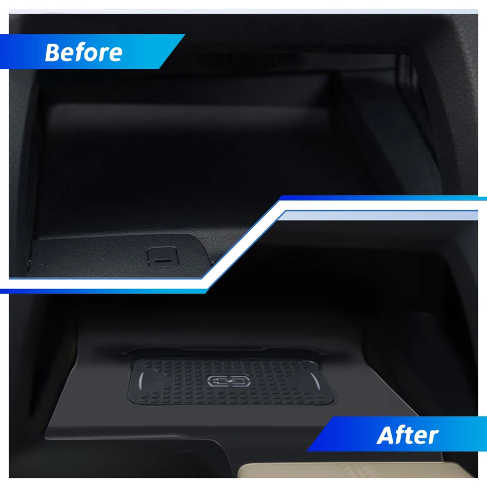 Wireless Car Charger Pad With 15W Fast Charging For Toyota Avalon