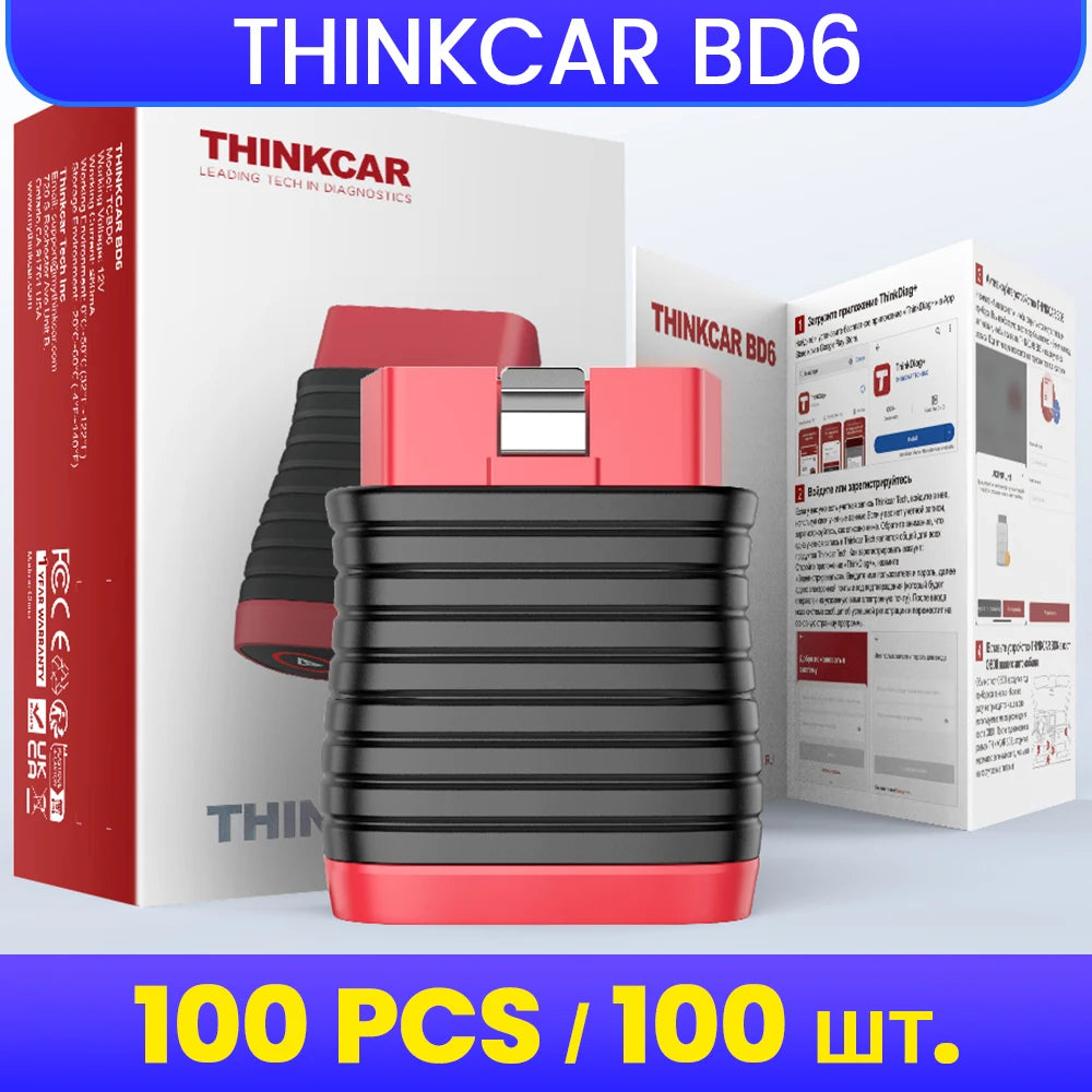 Thinkcar BD6 Full System Scanner &ndash; Bluetooth Connectivity