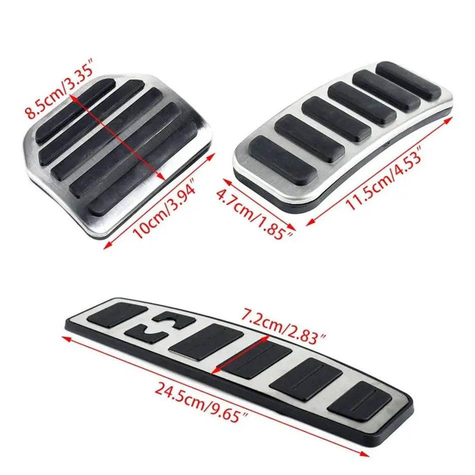 Gas Brake Pedal Covers for Land Rover Discovery 4 LR4 L320 Range Rover Sport by InterCyprus Trading Ltd