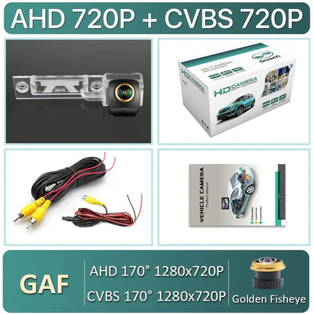 MCCD AHD 1080P Vehicle Rear View Reverse Camera For Volkswagen VW Touran T5 T30 Transporter/Caravelle Multivan Sagitar Car by InterCyprus Trading Ltd