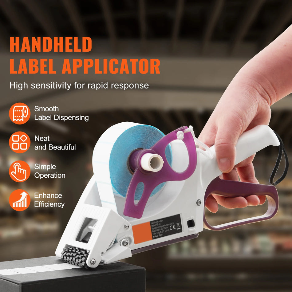SucceBuy Manual Label Applicator 0.59-2.17in &ndash; Portable