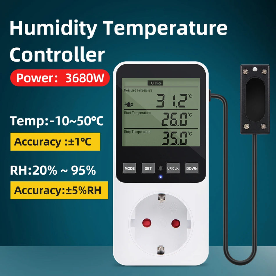 Humidity And Temperature Control Socket &ndash; Temp Sensor