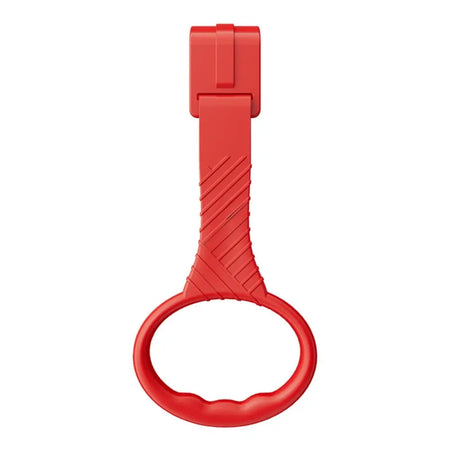 Plastic Pull Ring for Baby Cribs &ndash; Stand Up &amp; Walk Assist Tool red