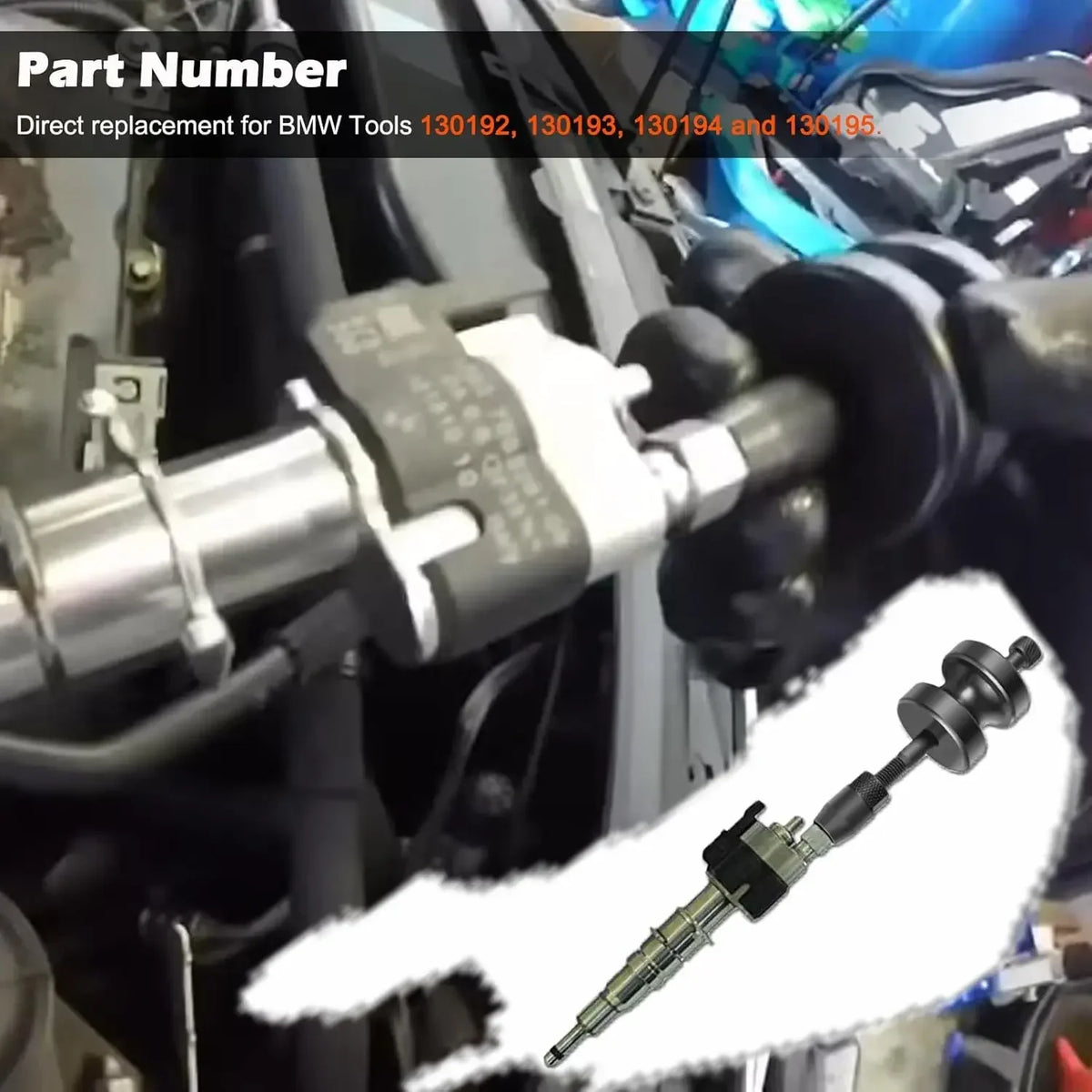 Engine Injector Puller Seal Installer Tool Set for BMW N14 N18 N54 N63 by InterCyprus Trading Ltd