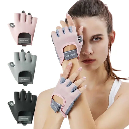 Slip-Resistant Gym &amp; Yoga Gloves for Men and Women - Anti-Slip, Wear-Resistant