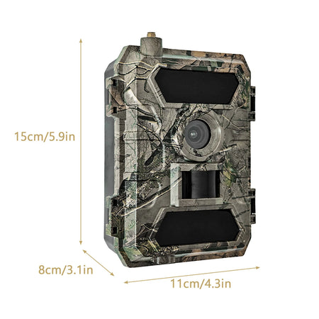 4G Wildlife Camera 8K 60MP IP66 - Night Vision Real Time
