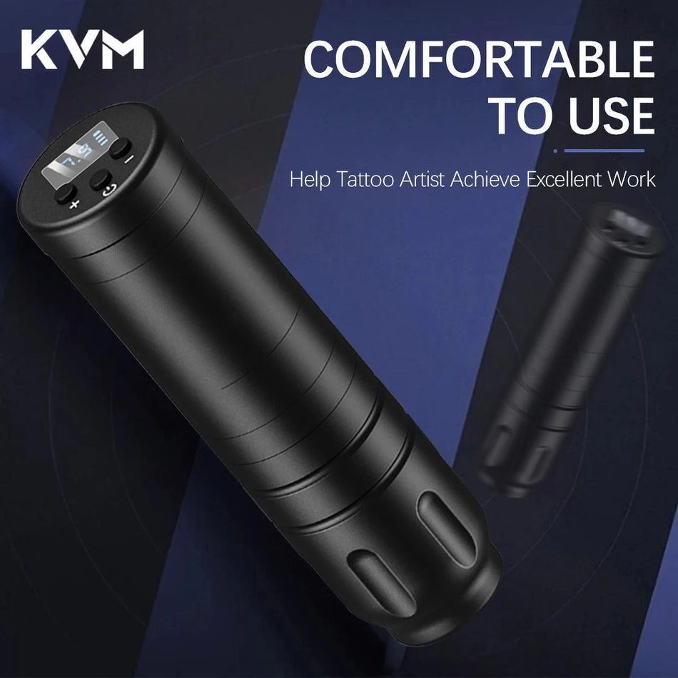 KVM Wireless Tattoo Machine &ndash; Portable 1500mAh Battery