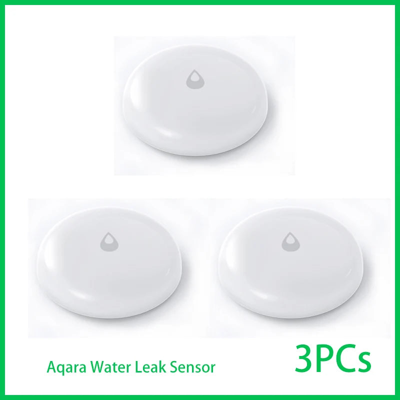 Aqara E1 Water Immersing Sensor - Zigbee Leak Detector for Home Security 3PCs