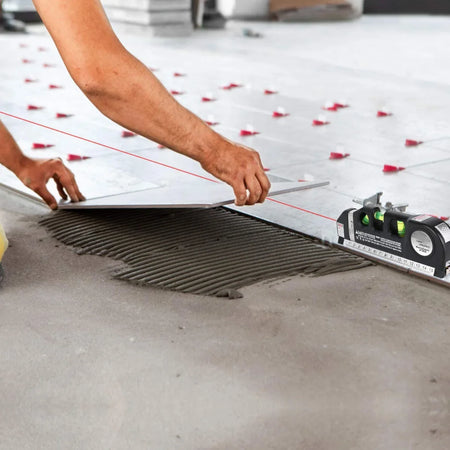 Laser Level Line Tool Kit Pro &ndash; Cross Line Projection