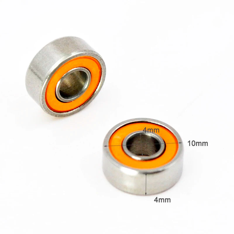2pcs Hybrid Ceramic Bearing Set for Fishing Reels &ndash; Durable SMR104 4X10X4mm / CHINA / 2Pcs